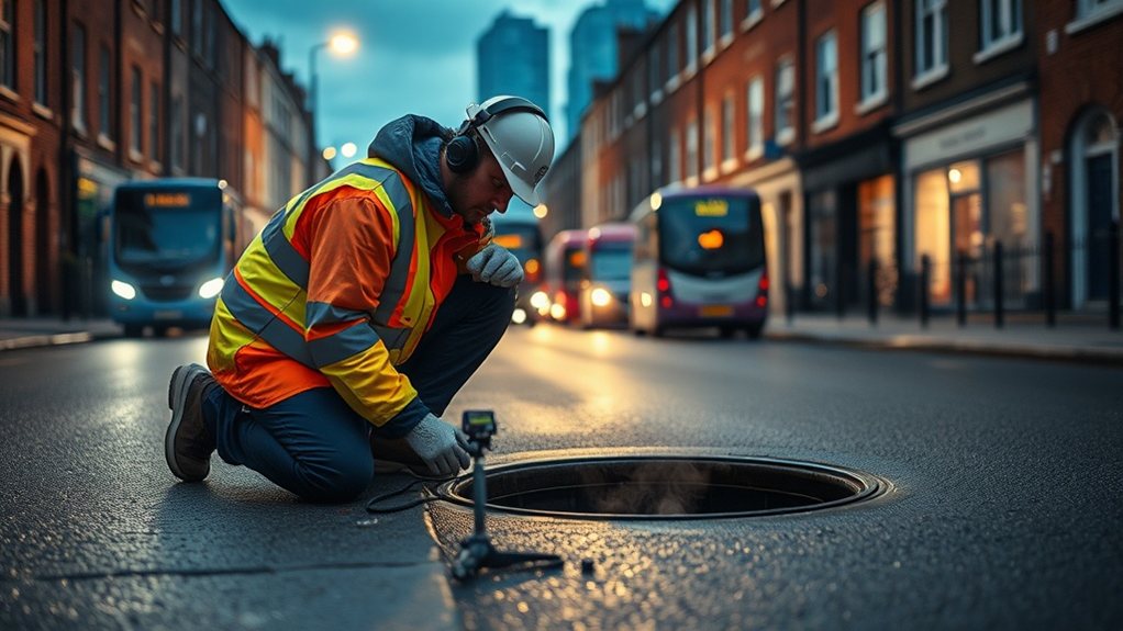Underground Leak Detection Dalston E8 in Richmond