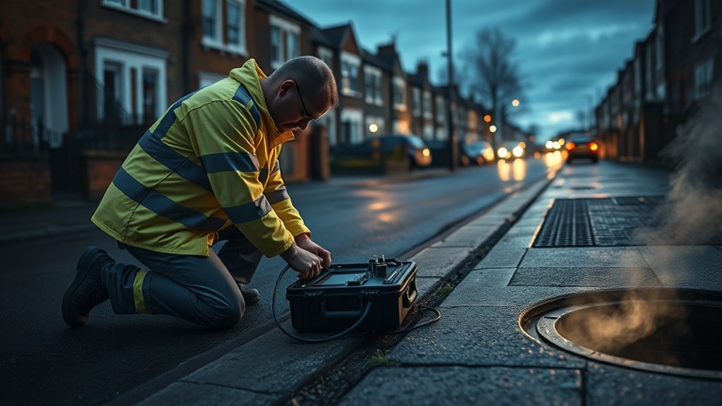 No-dig underground leak detection equipment in Richmond